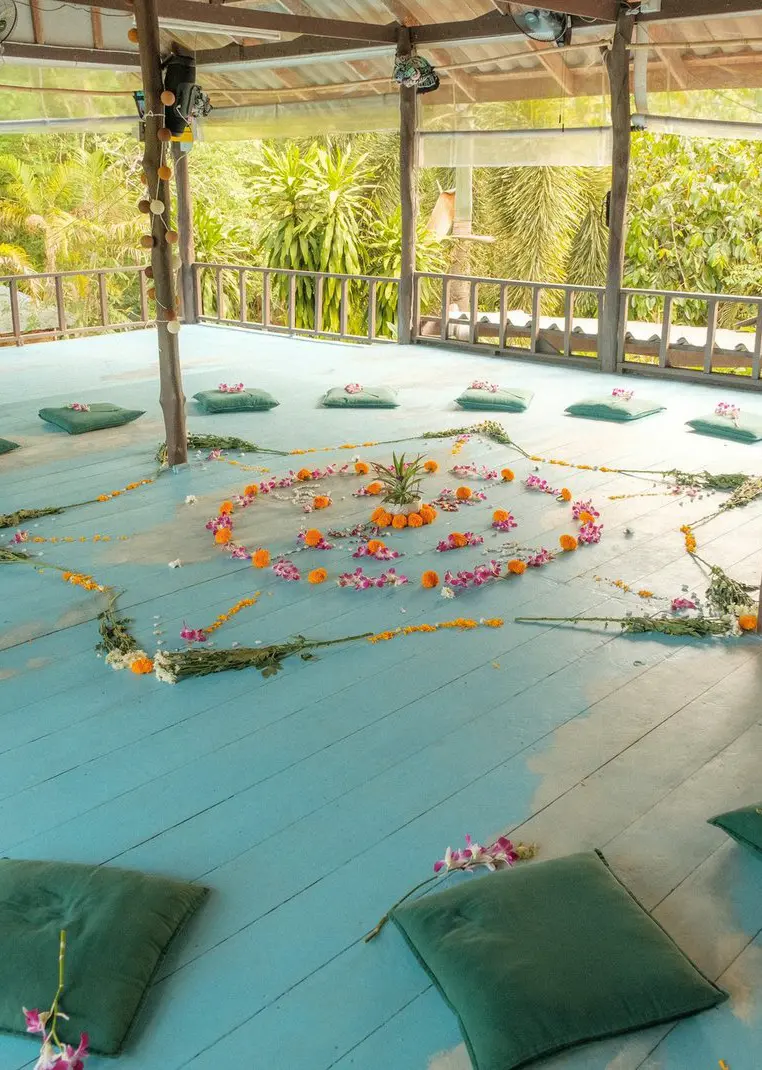 Yoga teacher training shala in Koh Phangan, Thailand